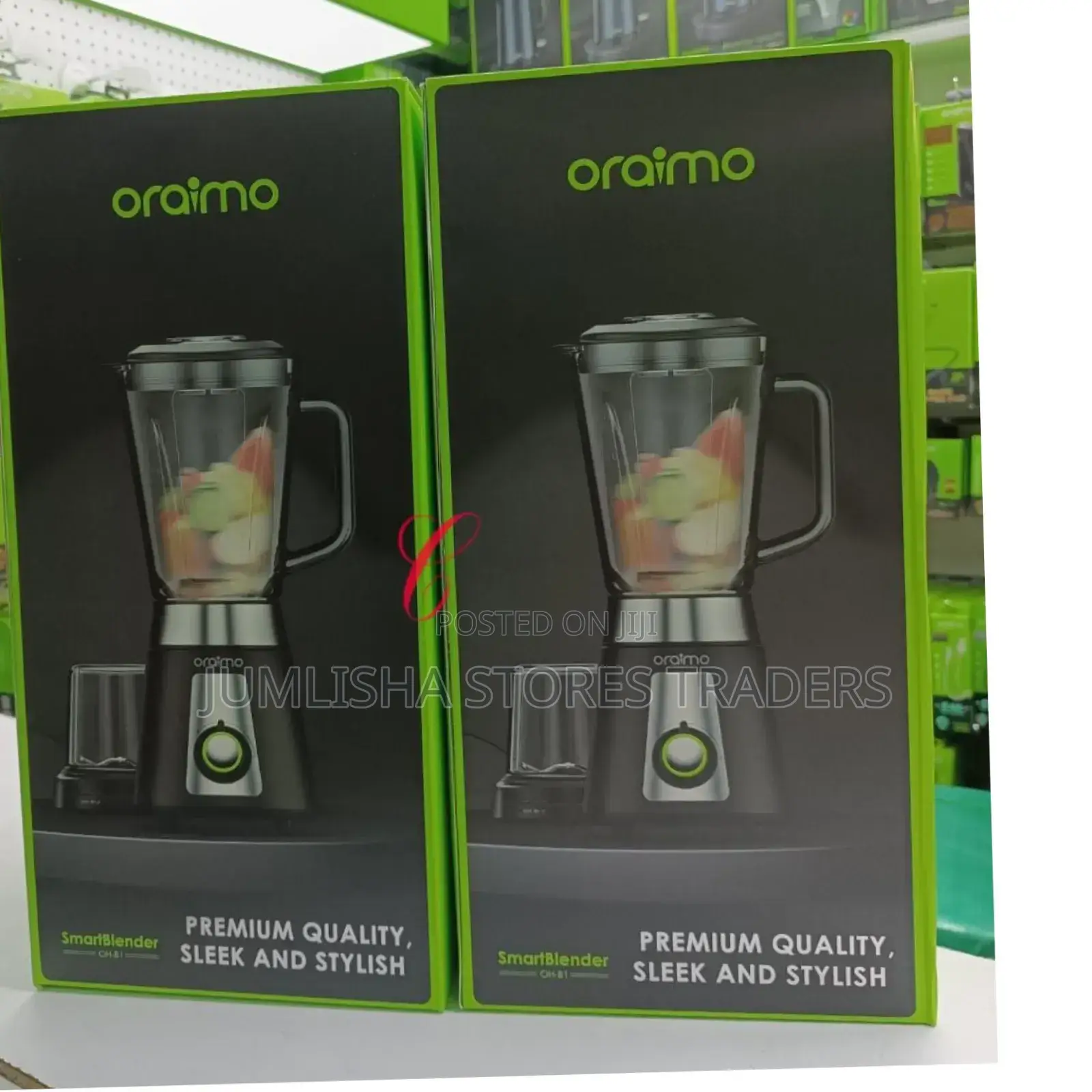 Oraimo Smart Blender Oh-B1 1.5l *With Glass* Speeds Control Blender
