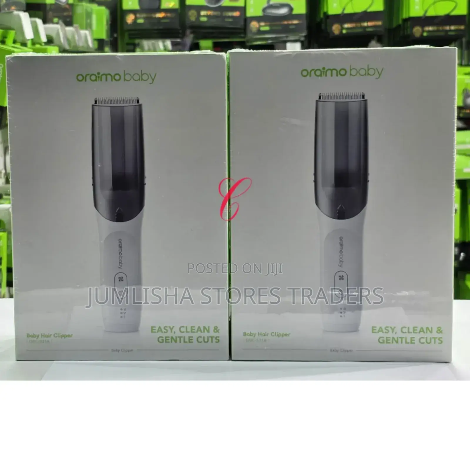 Oraimo Baby Clipper Ipx7 Smart Vacuum Baby Hair Clipper