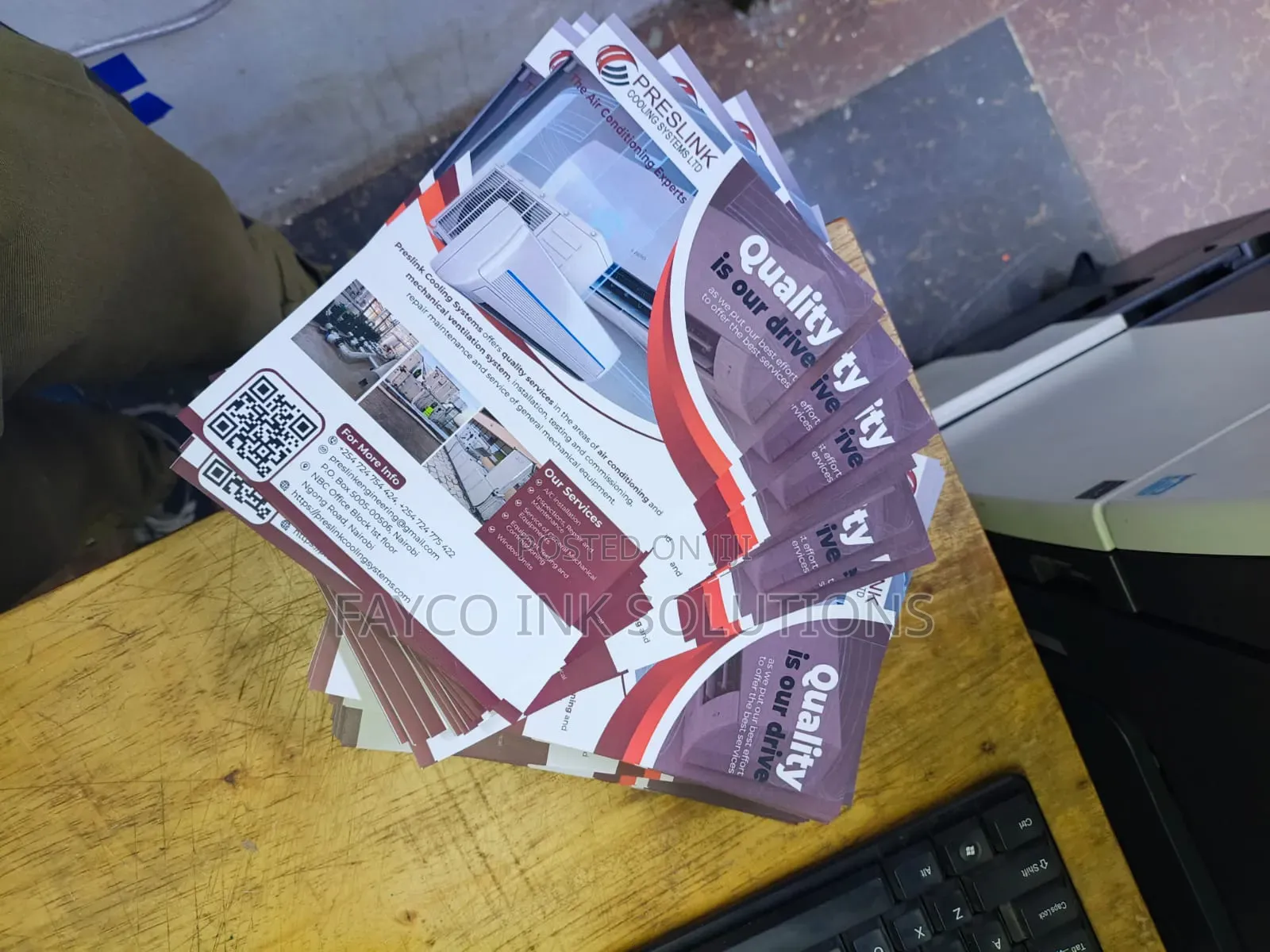 High Quality, Multi-Color Flyers