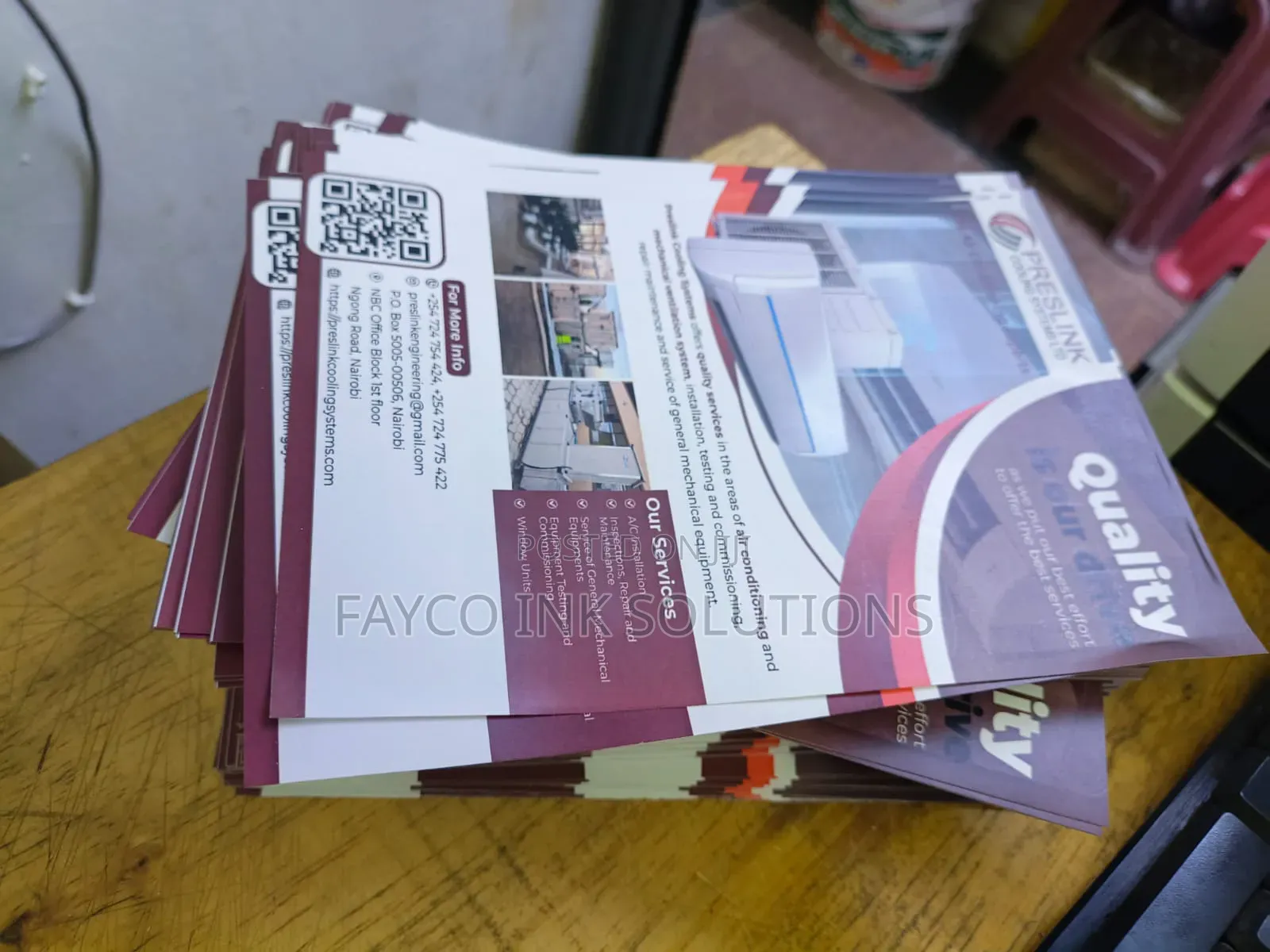 High Quality, Multi-Color Flyers