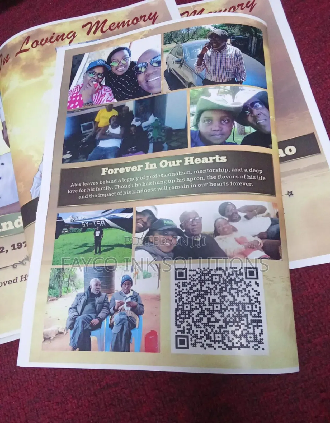 High Quality Eulogies and Funeral Programs
