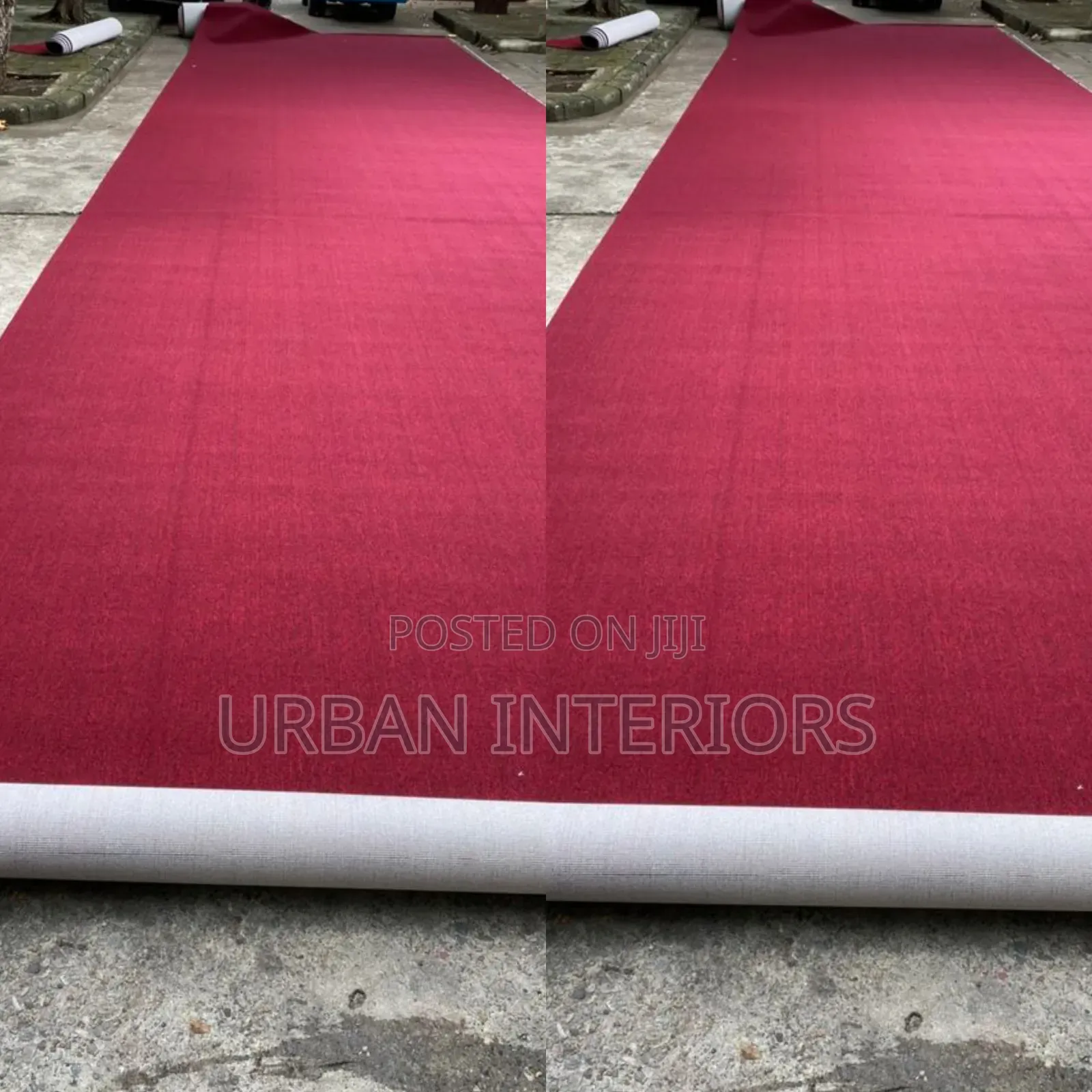 Maroon Church Carpets Maroon Church Carpets in Big Rolls