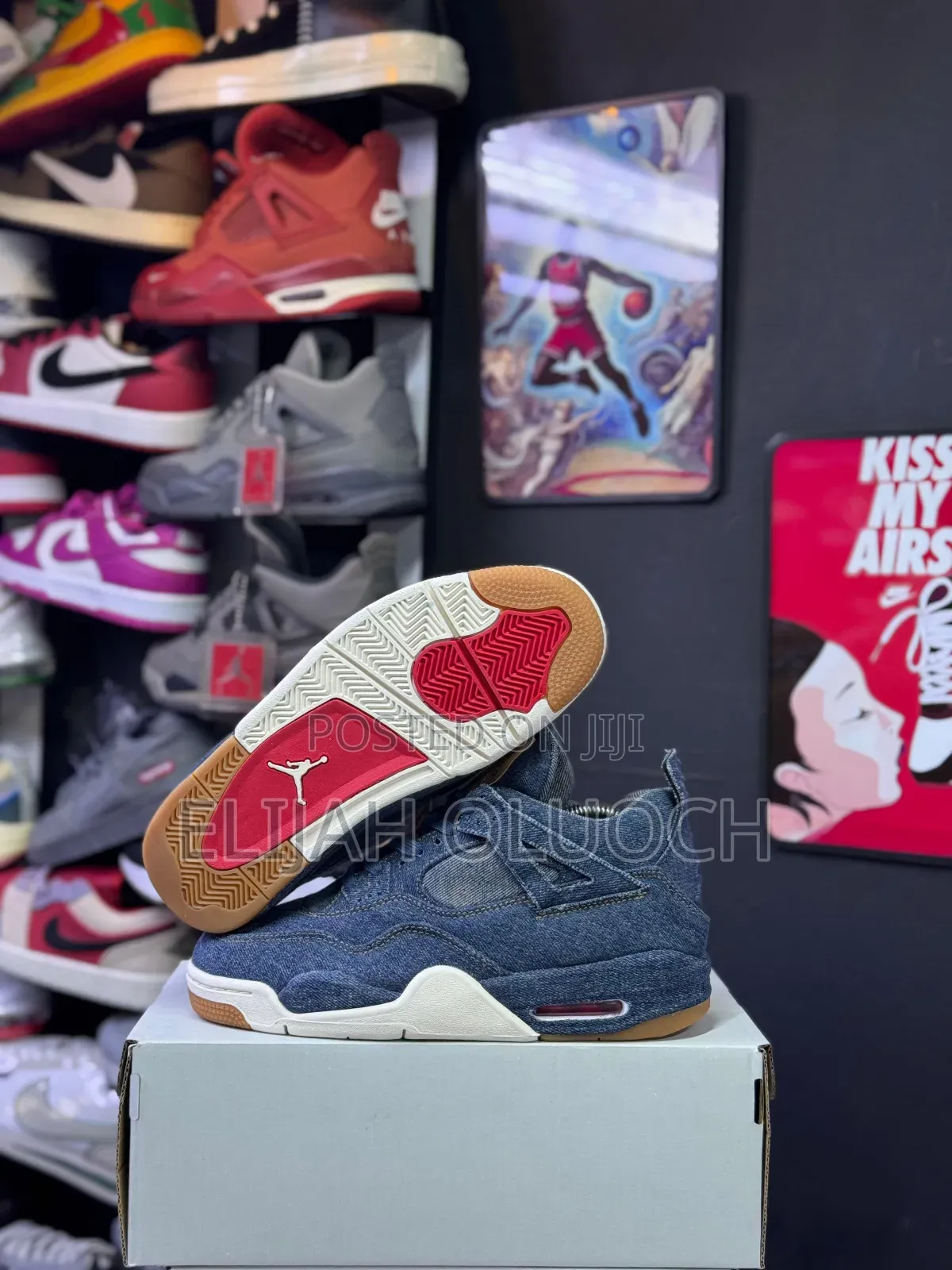 Levi’S X Air Jordan 4 Retro “Denim”
Sizes : _40 41 42 43 44 45