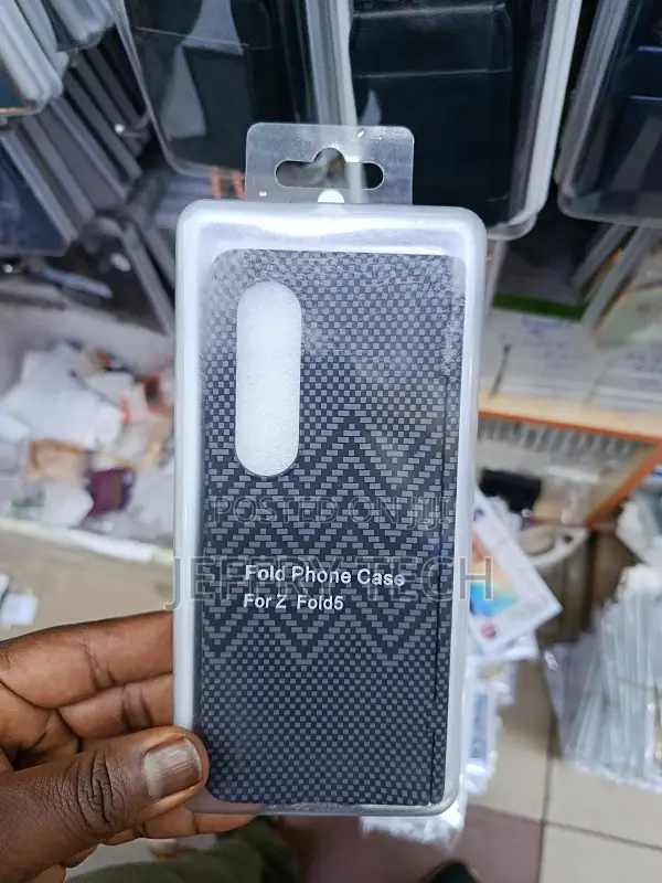 Fiber for Samsung Galaxy Z Fold 5 Case, Sturdy Durable
