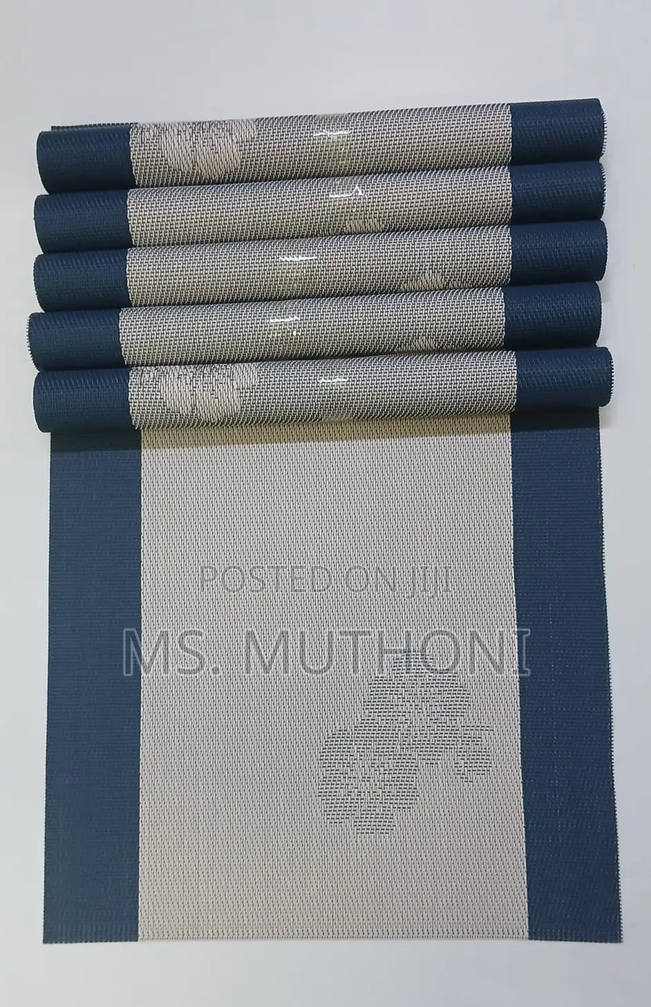 Wipeable 6pcs PVC Table Mats