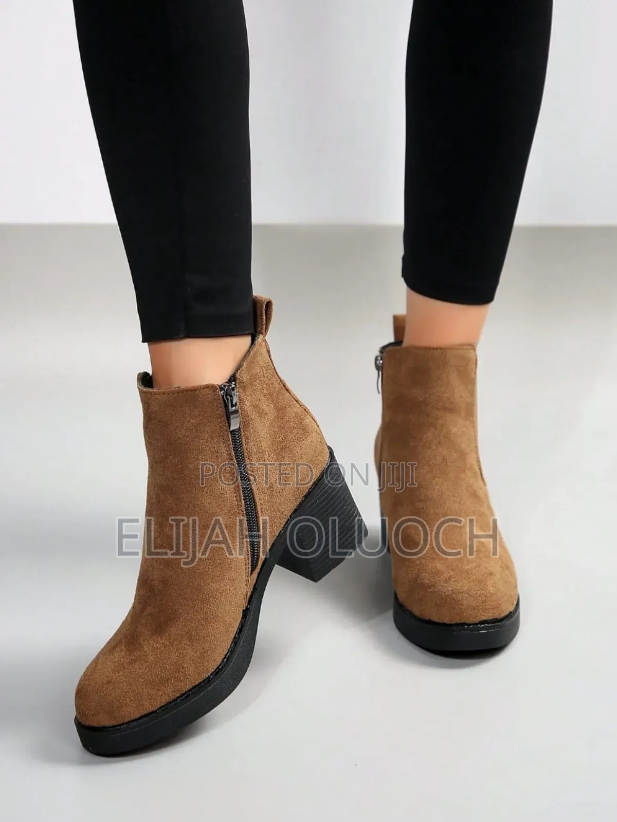 Short Ankle Chunky Boots Sizes 37 38 39 40 41 42
