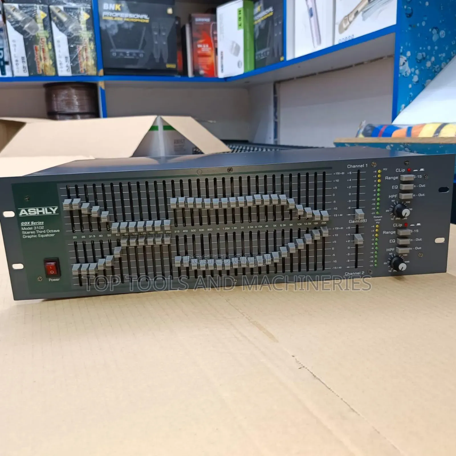 Ashley GQX 3102 Graphic Equlizer