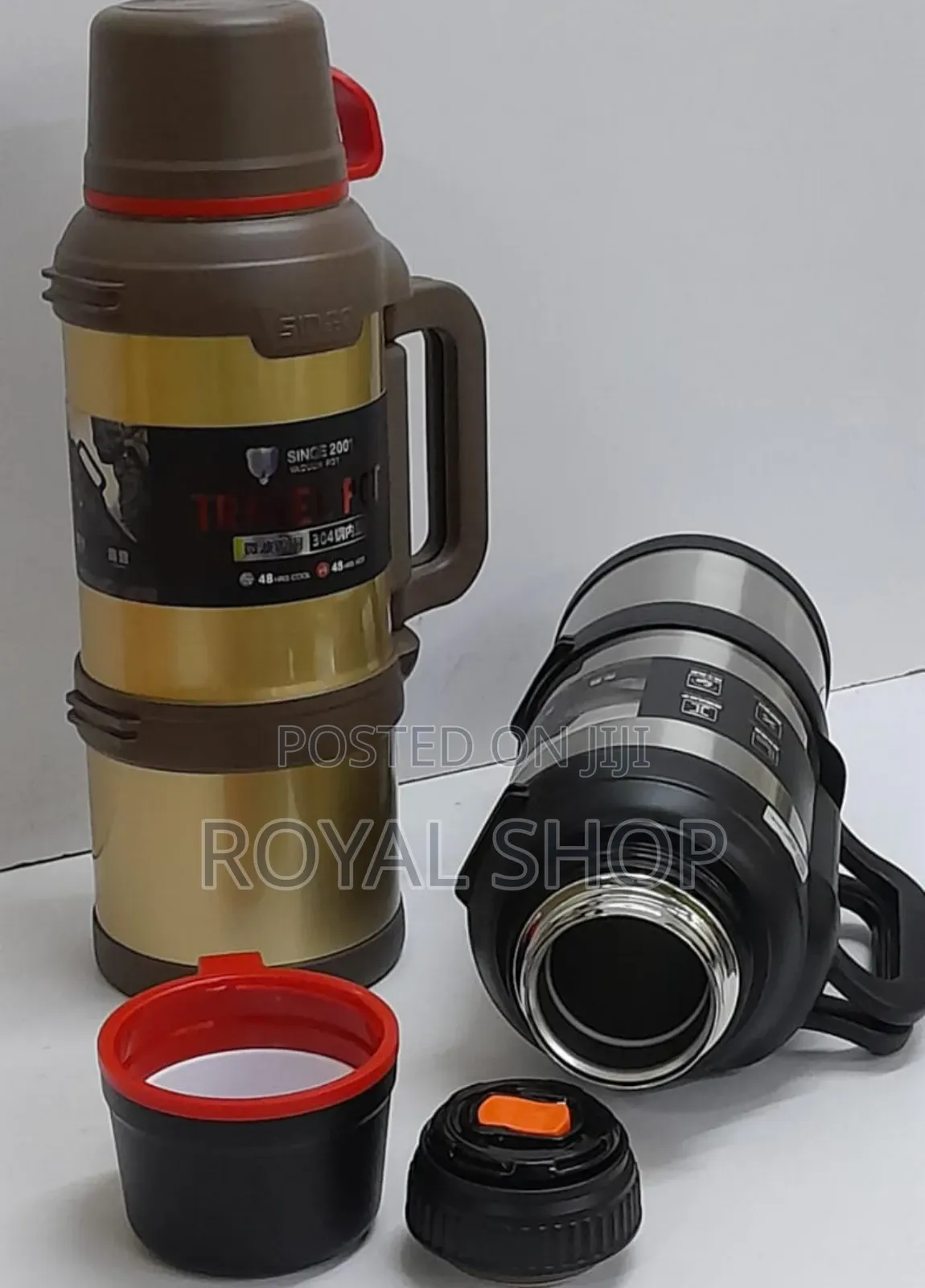 Portable Double Wall Travel Flask