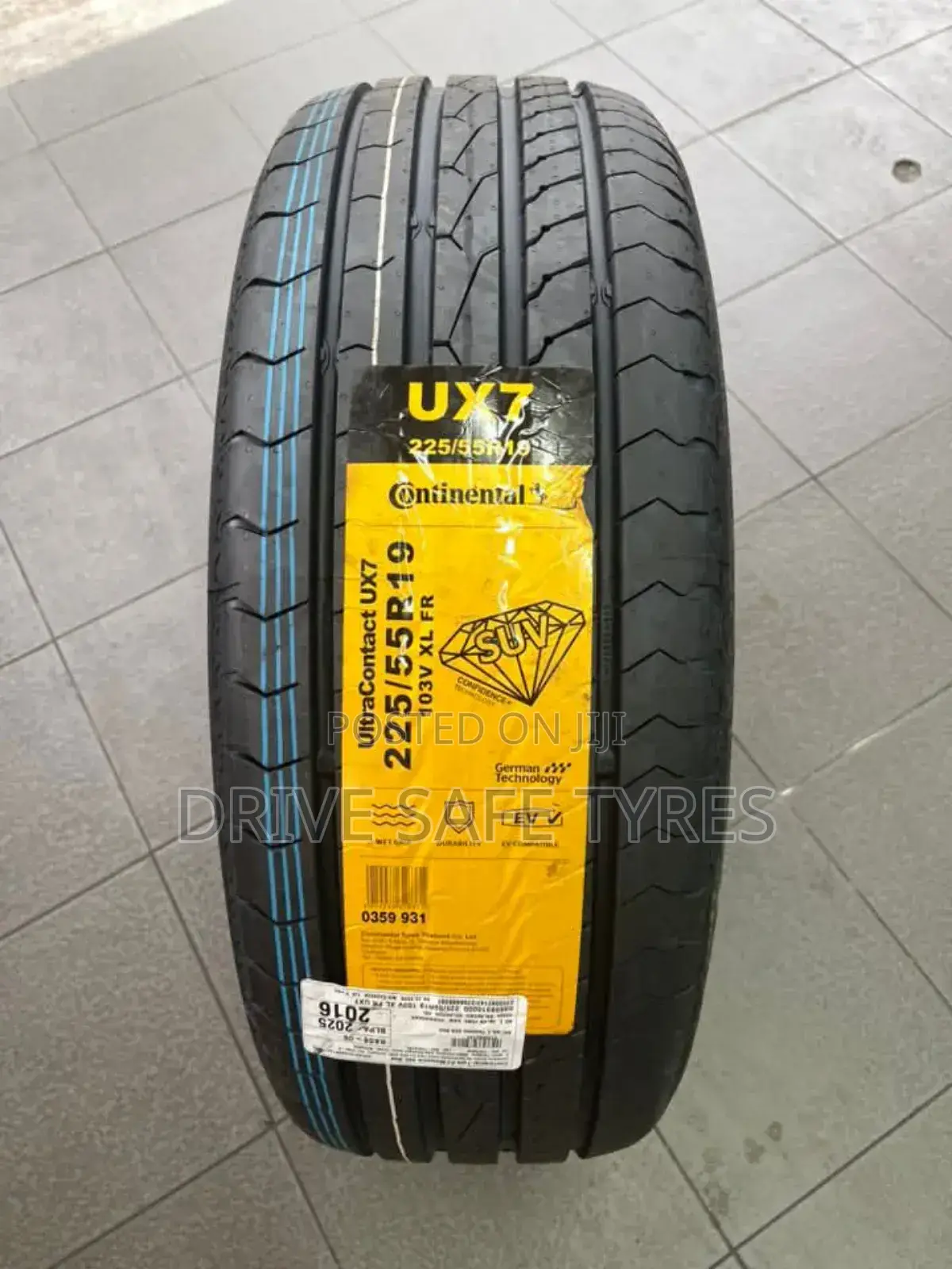 225/55 R19 Brand New Continental Tyre