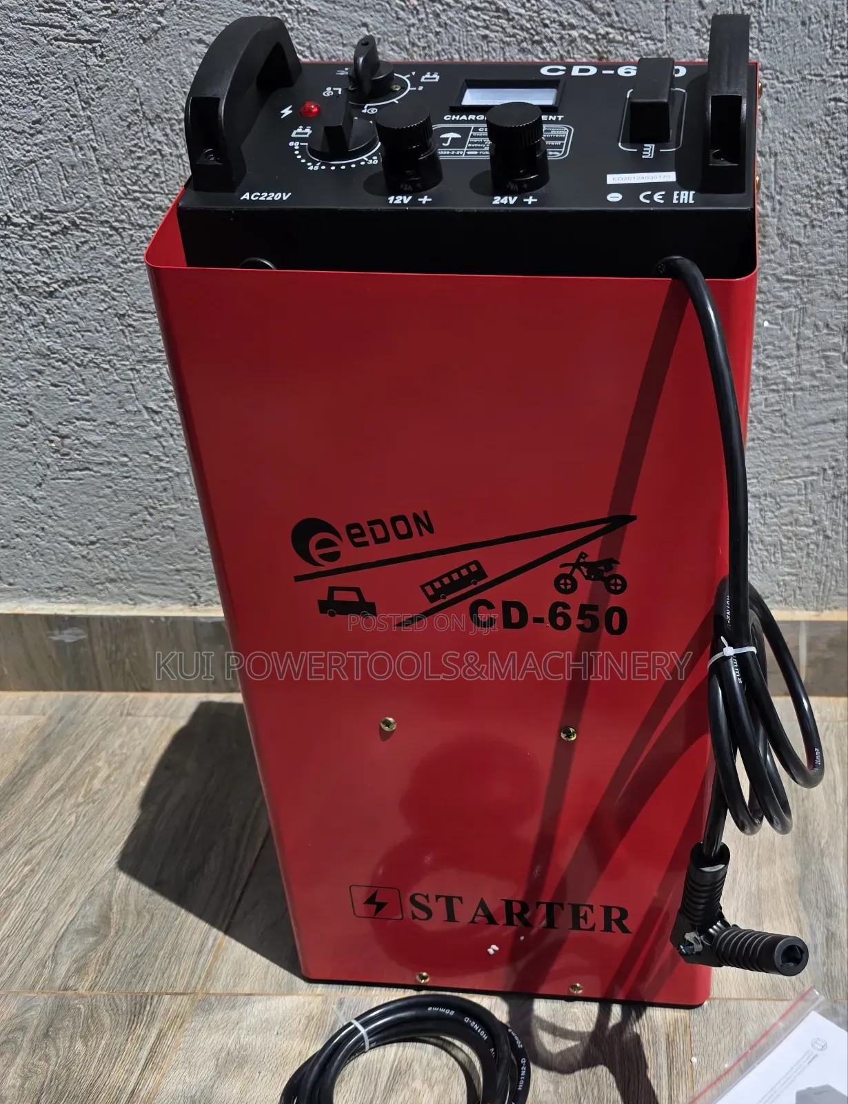 Edon 650a Battery Charger/ Heavy Duty 12/24v Battery Charger