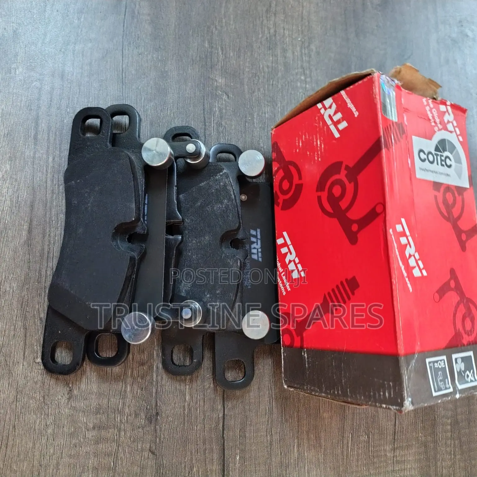 TRW Rear Brake Pads for Audi Q7 – Premium SUV Brake Set