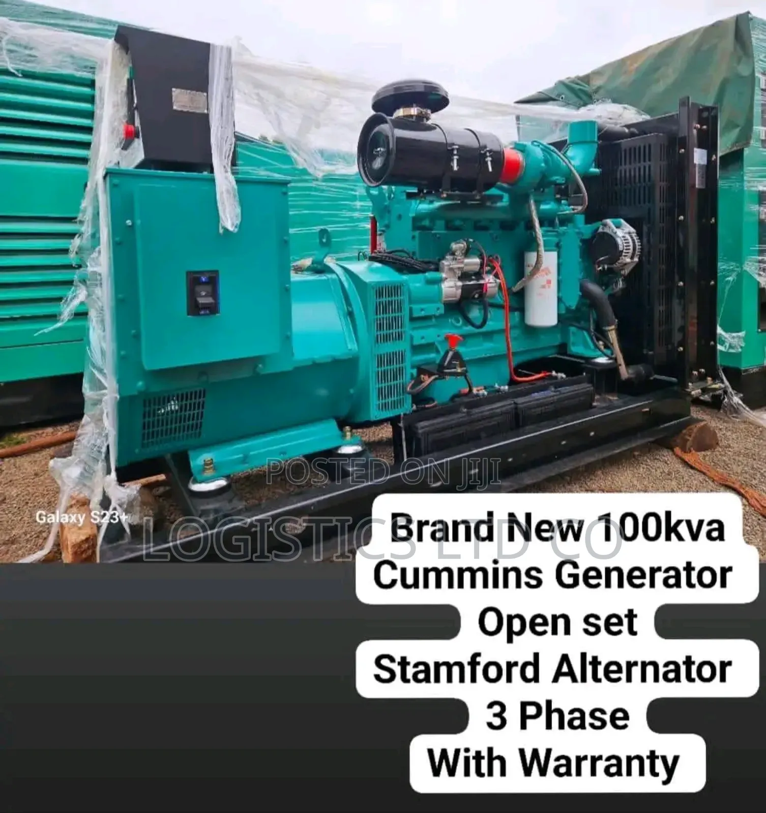 Brand New 100kva Cummins Diesel Generator