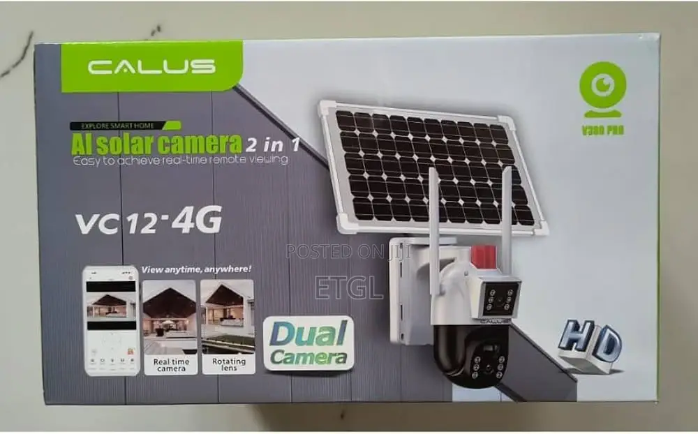 Vc12-4g Solar Camera(Dual Lens)