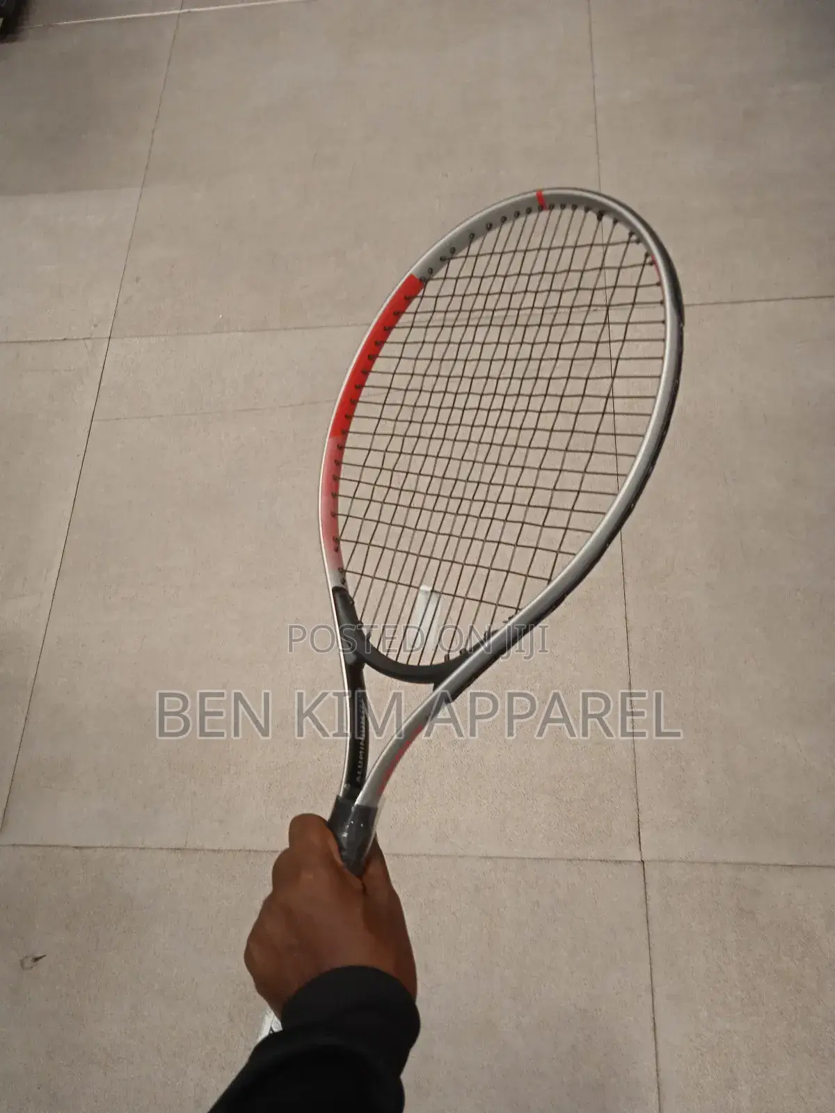 Kids 116cms to 125cms Size 23 Tennis Racket 200gms Grey