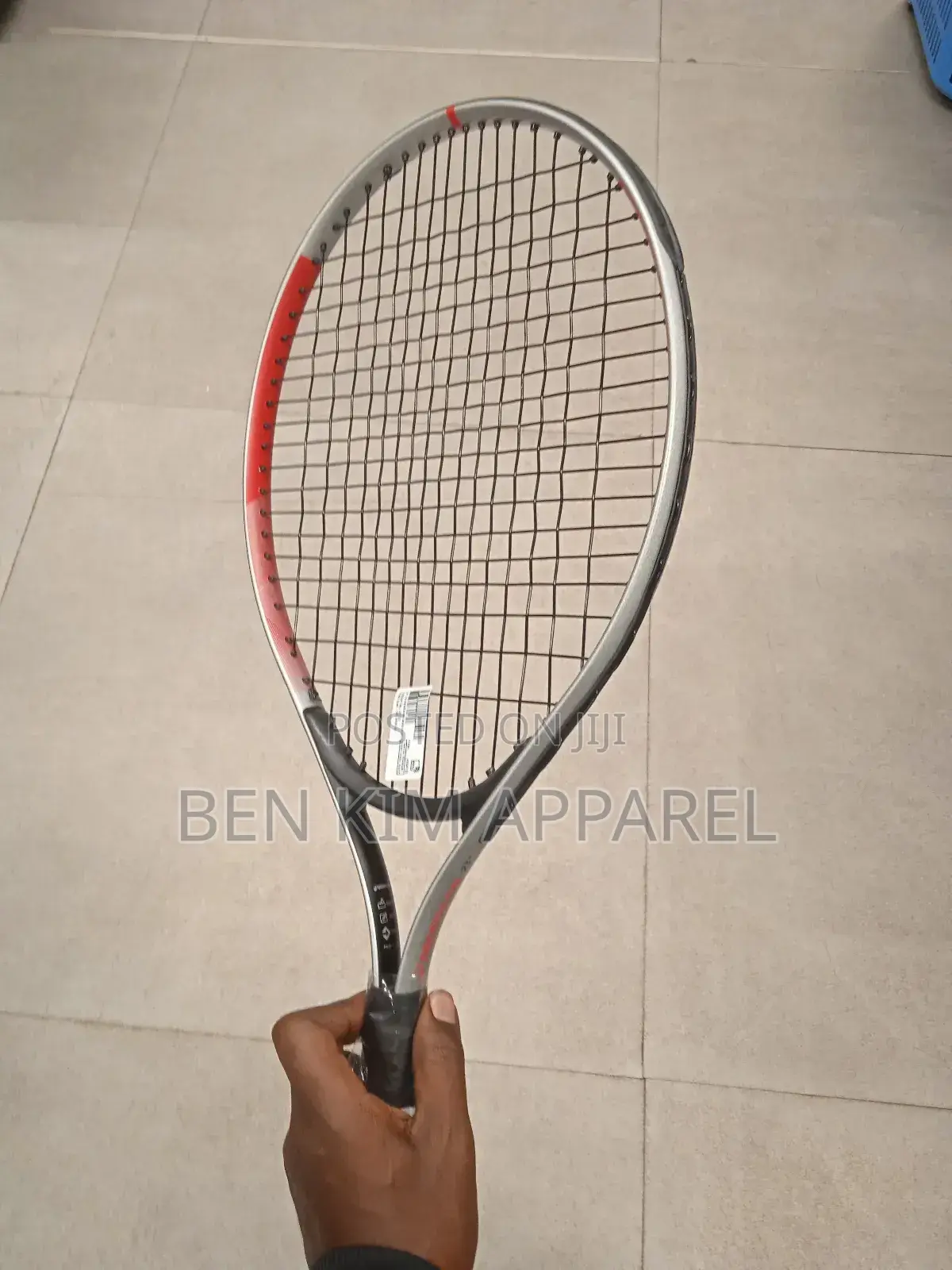 Kids 116cms to 125cms Size 23 Tennis Racket 200gms Grey