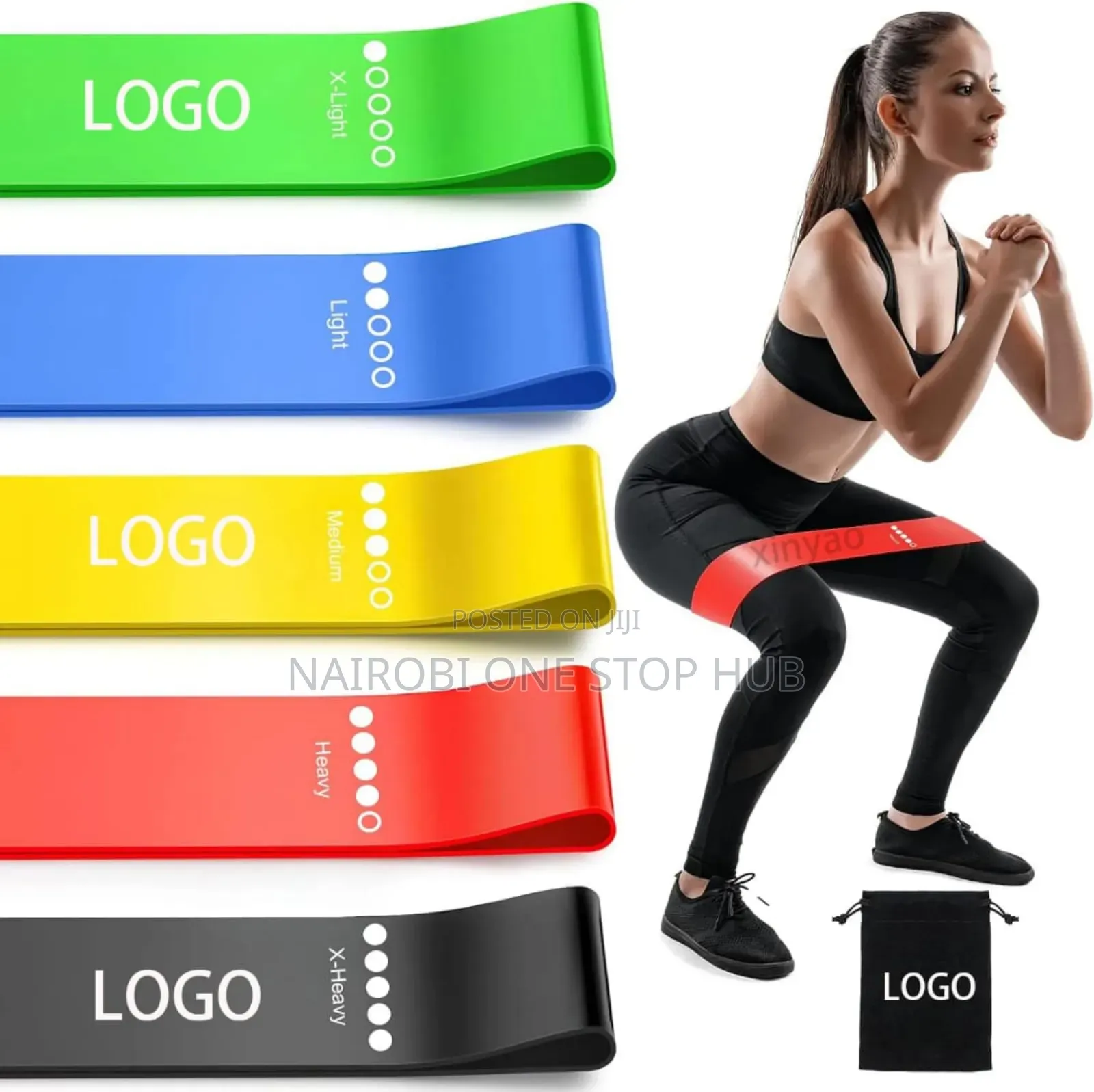 5 Pieces Resistance Band