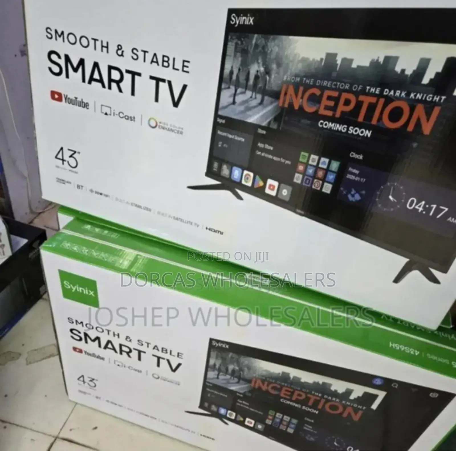 Syinix 43inches Smart Tv