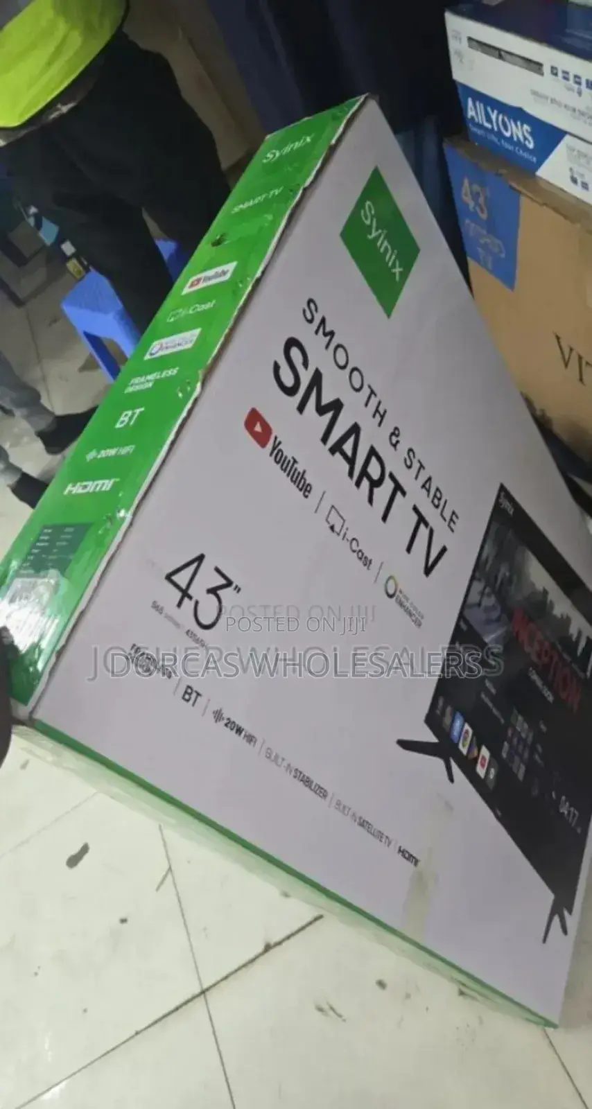 Syinix 43inches Smart Tv