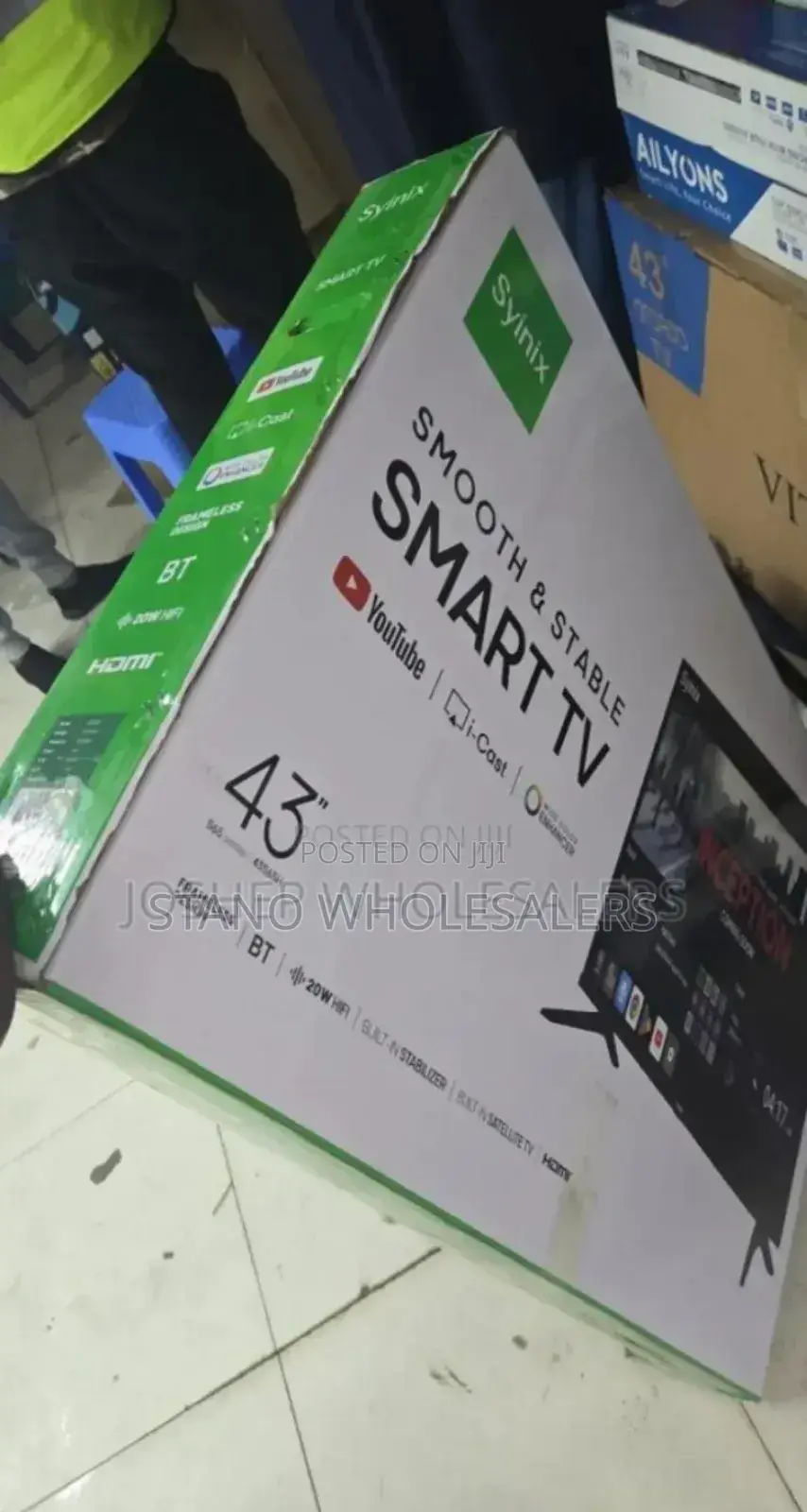 Syinix 43inches Smart Tv