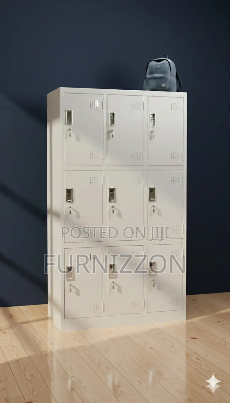 Modern 9 Door Storage Steel Cabinet
