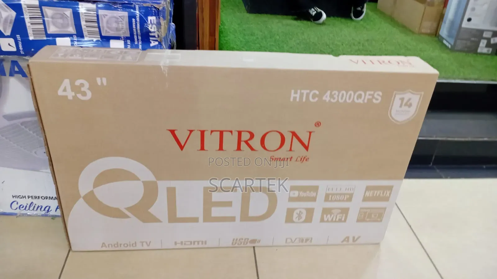 Vitron 43-inch Qled Htc4300qfs