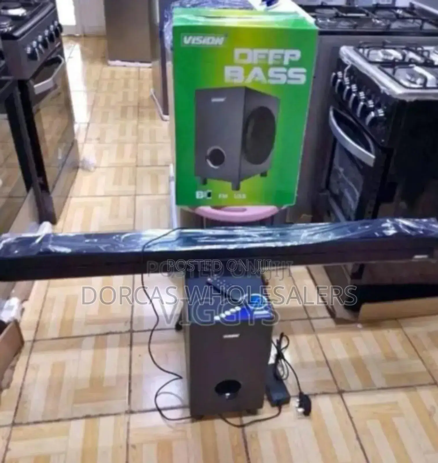 Black Vision Deep Base Sound Bars