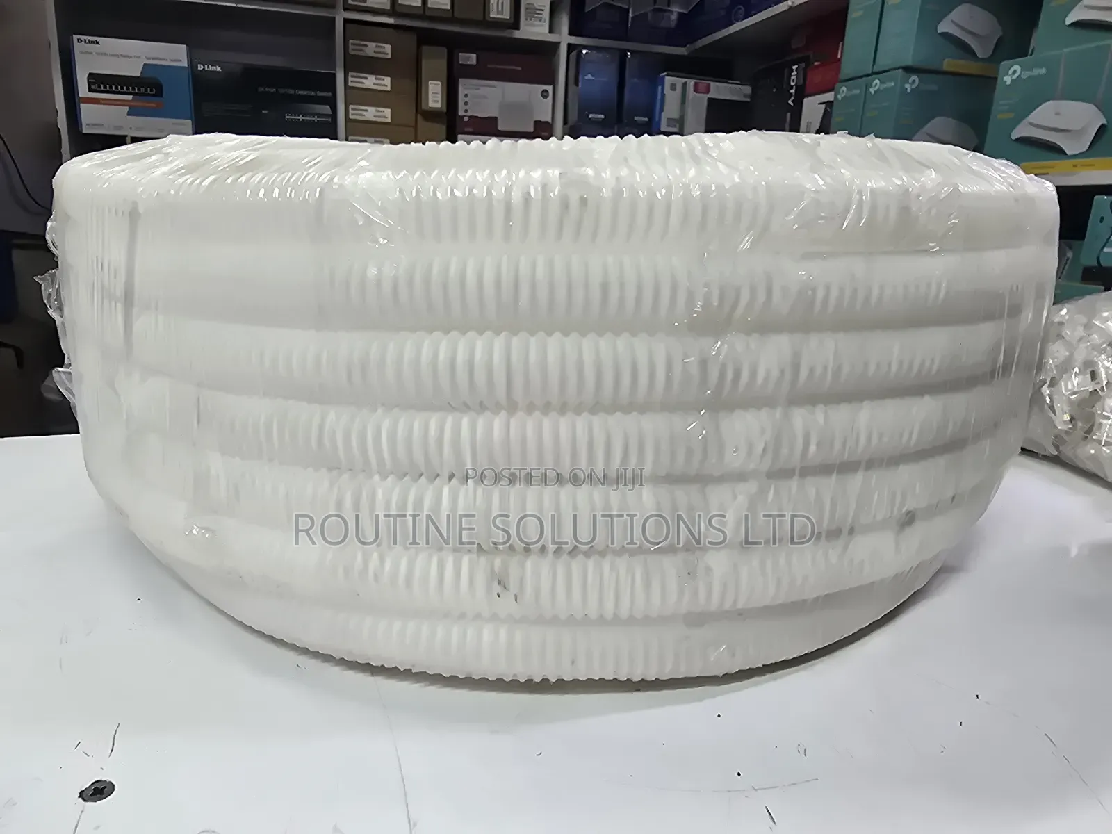 Flexible Conduit 25mm Roll of 50m White