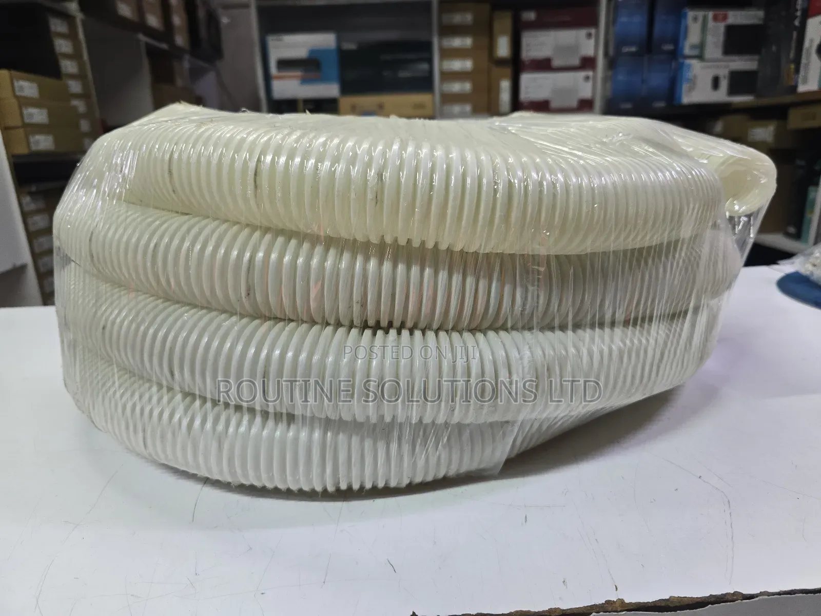 Flexible Conduit 50mm Roll of 15m White