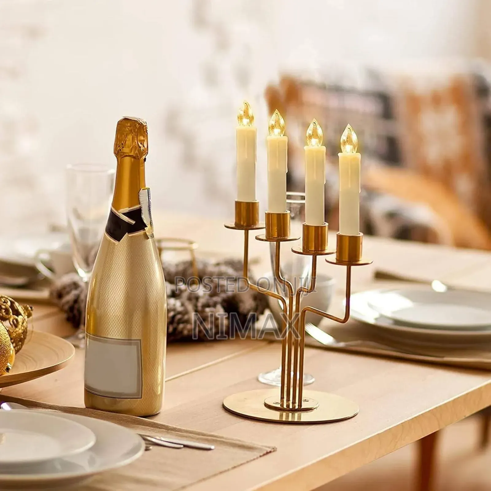 Plastic Led  Battery Operated Candles