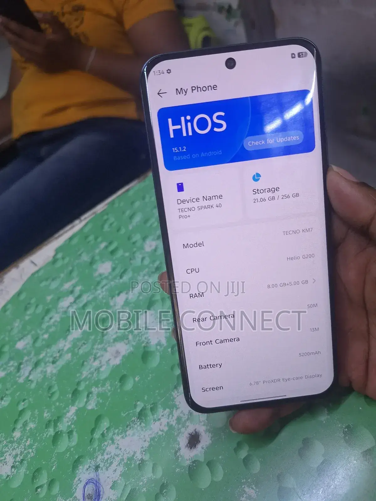 Tecno Spark 40 Pro+ 256 GB Black