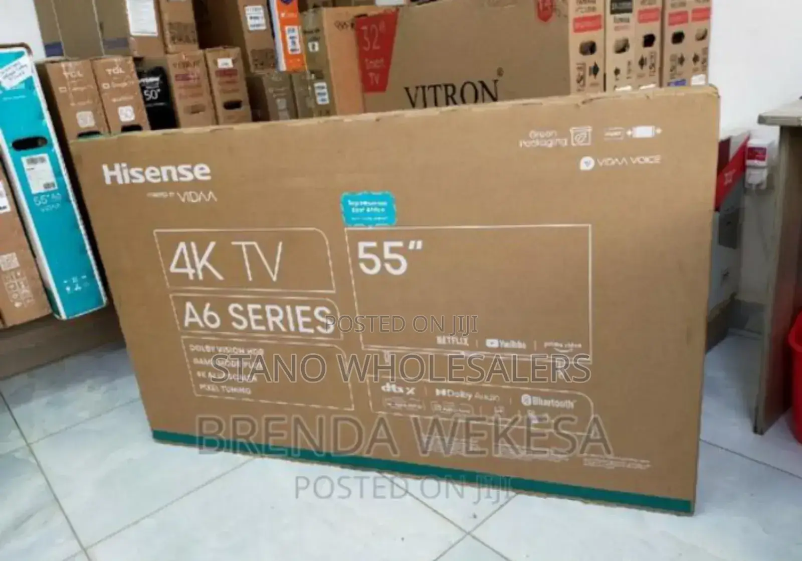 W Hisense 55inch Smart Tv