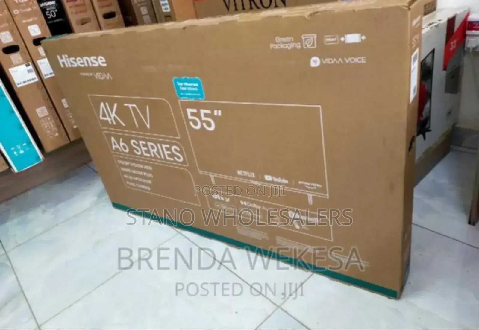 W Hisense 55inch Smart Tv