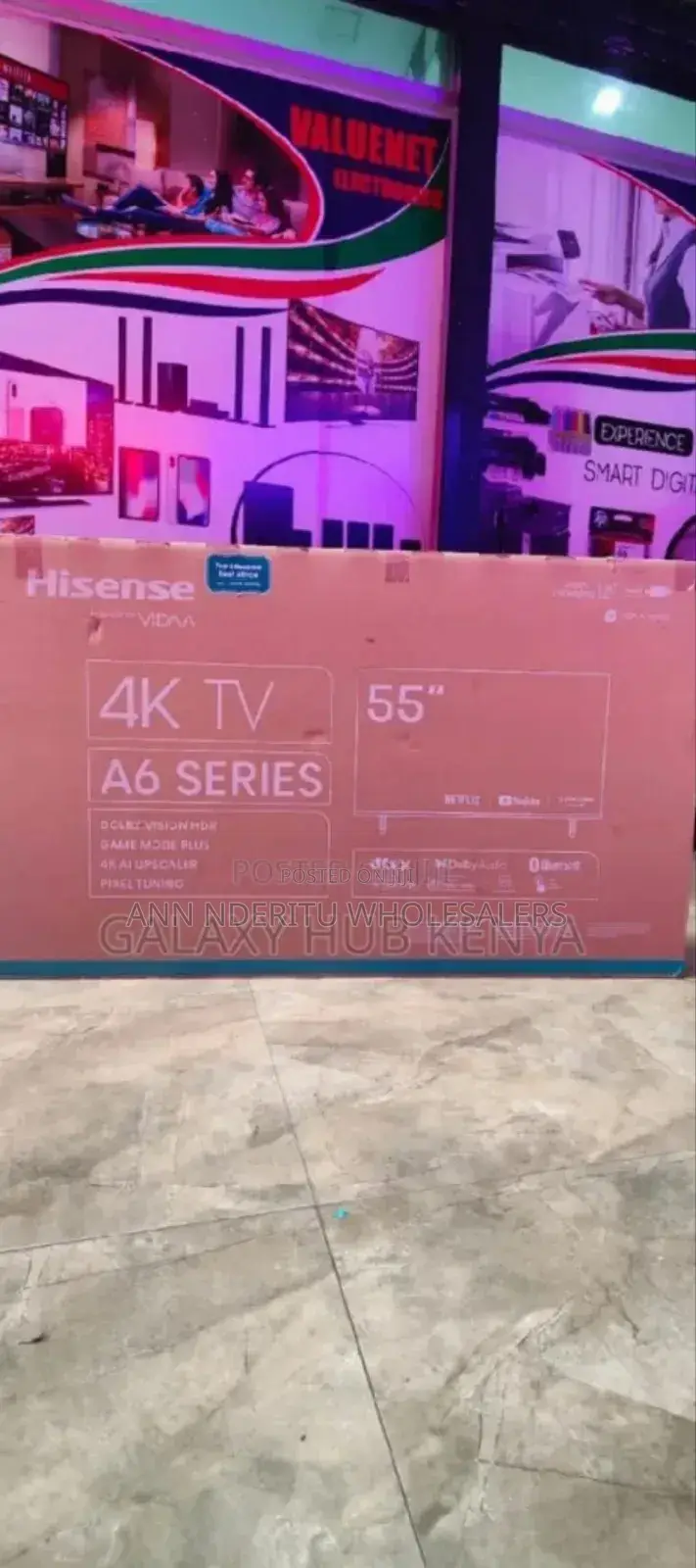 2hisense 55inch Smart Tv