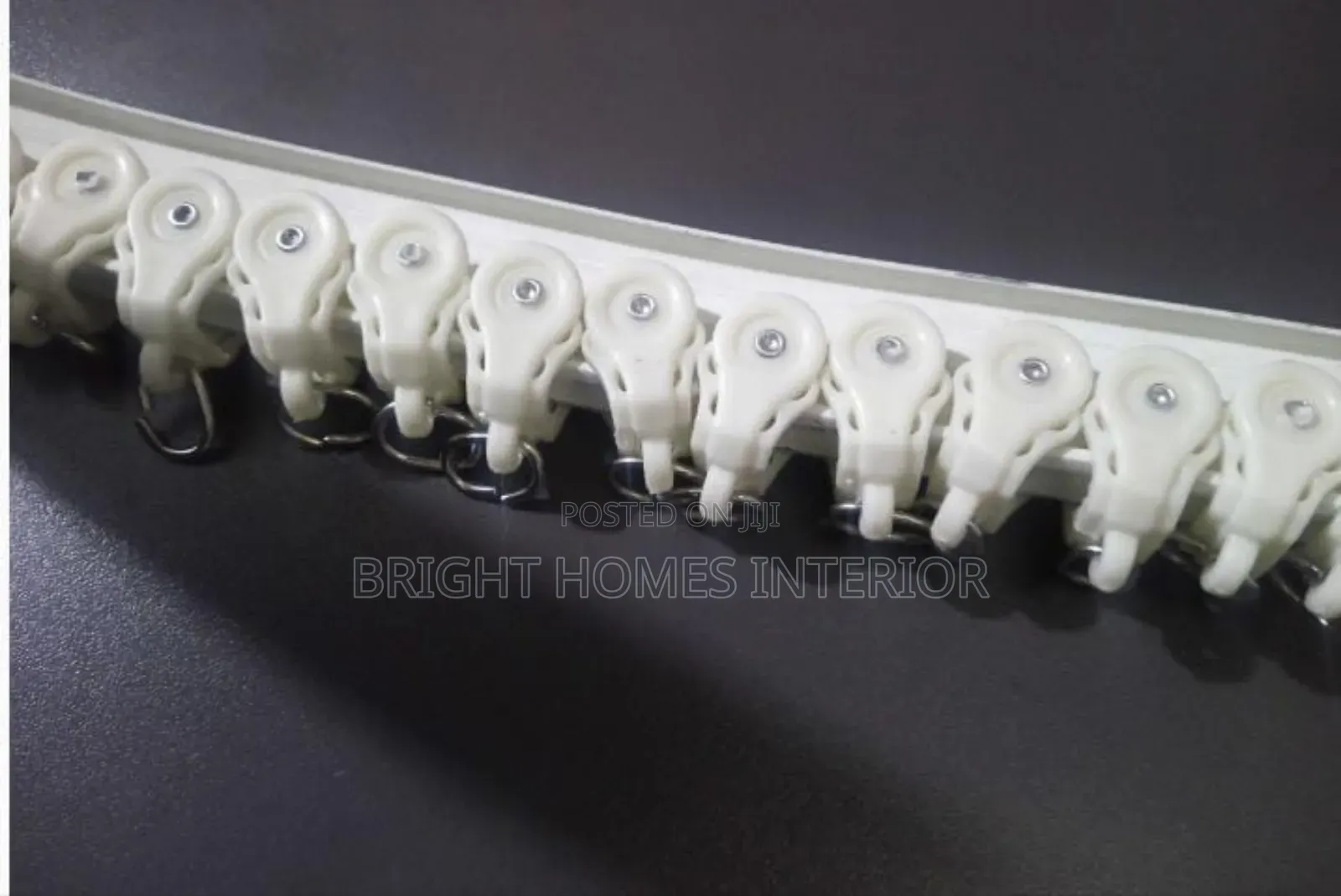 Bendable Curtain Rail With Runners