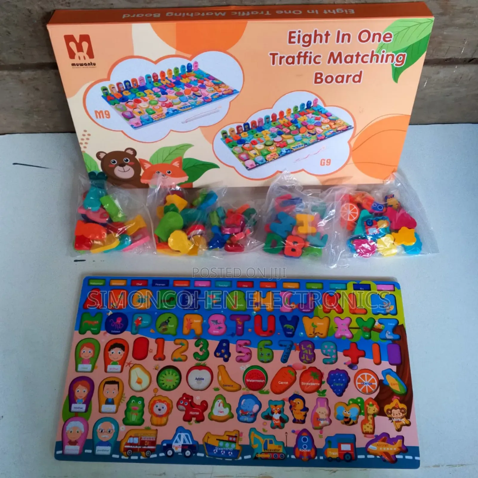 8 In 1 Montessori Board