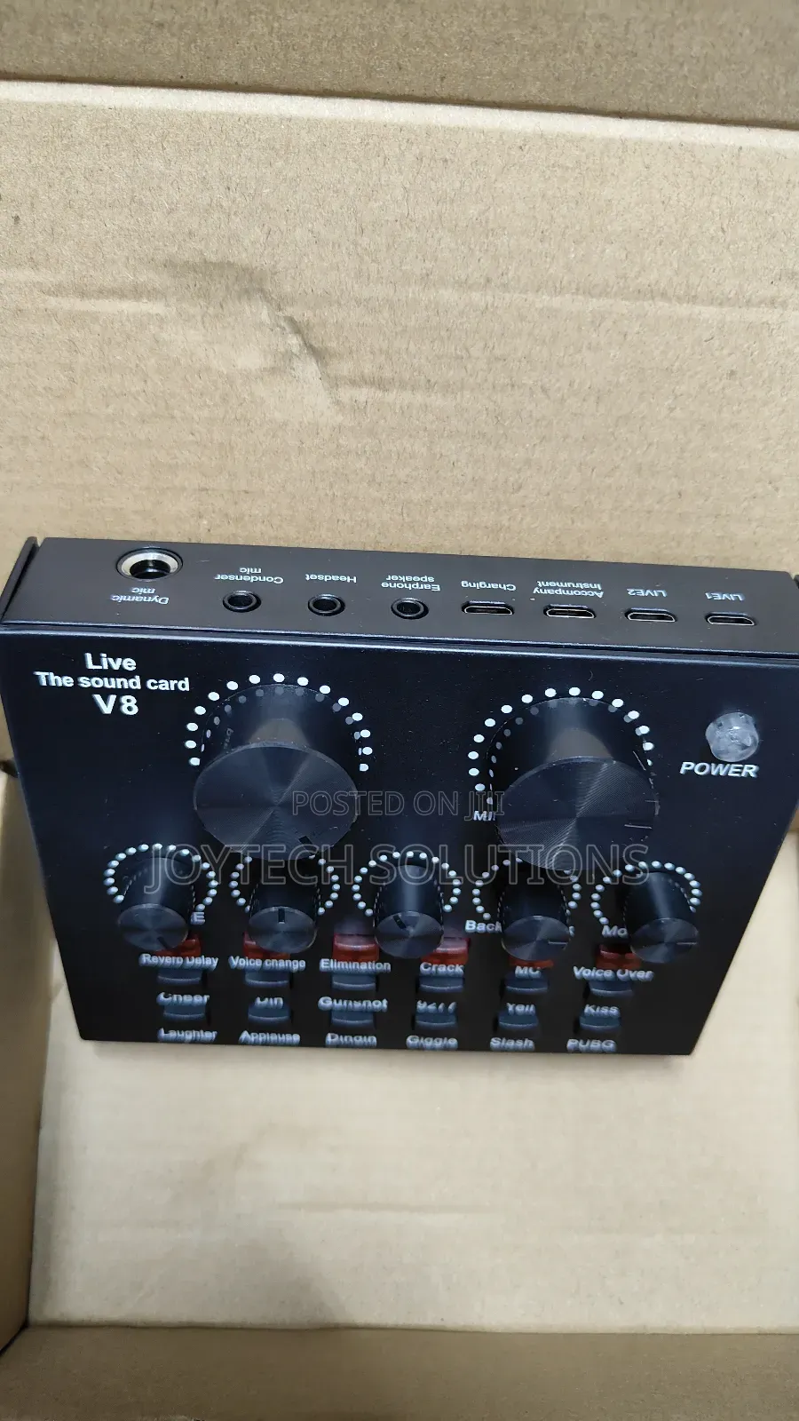 Live V8 Sound Card