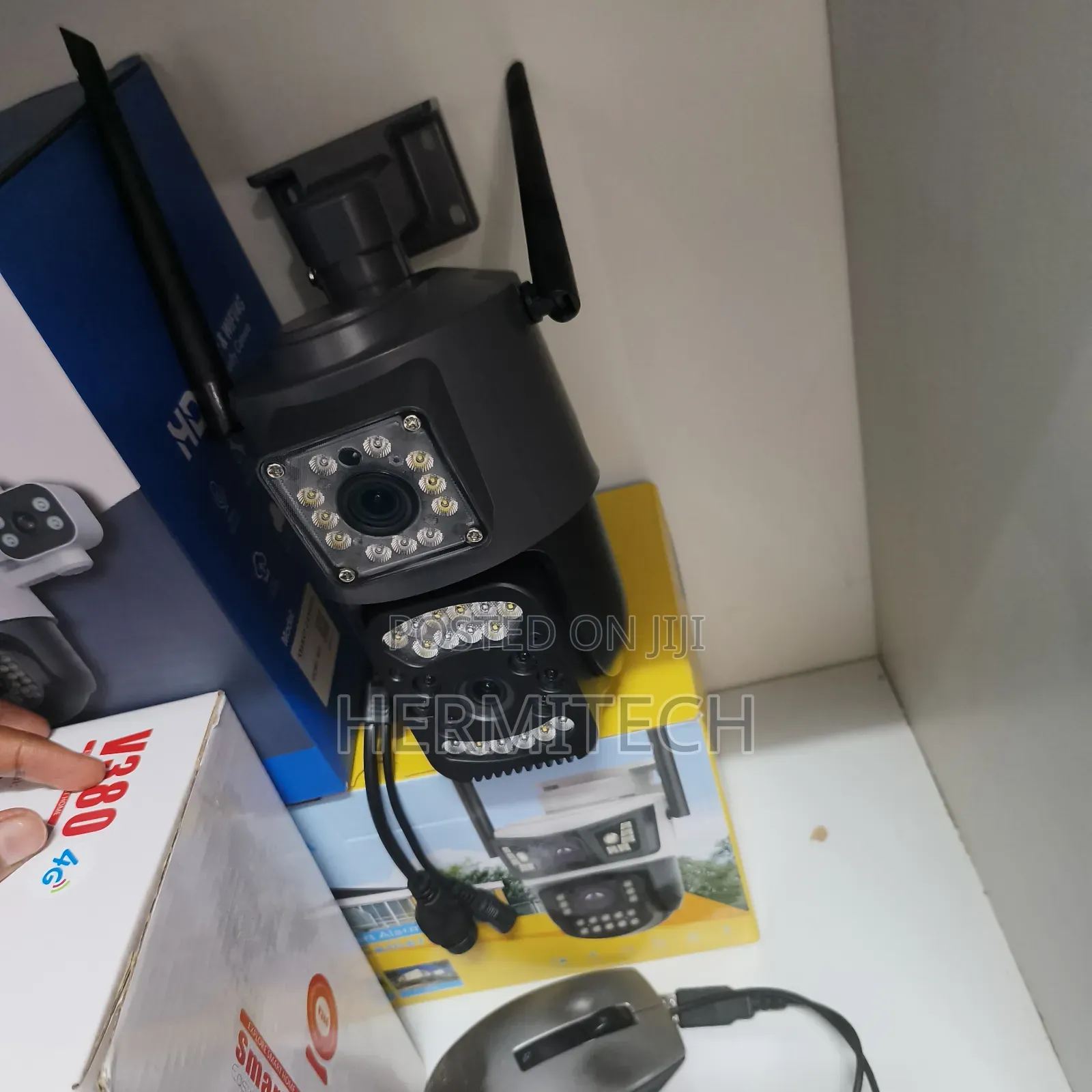 New Quality Dual Lens 4g Wifi Enabled CCTV Camera Electric Models