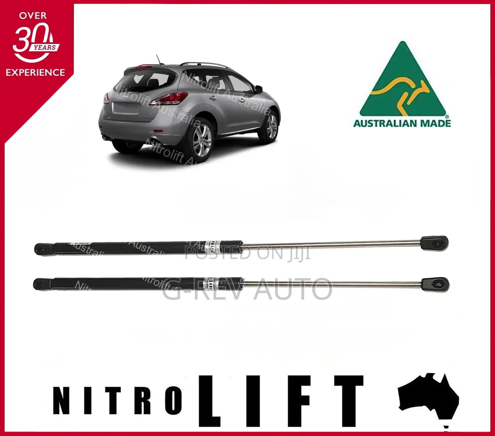 Nissan  Murano  Z50 Z51 Boot Shocks Struts.