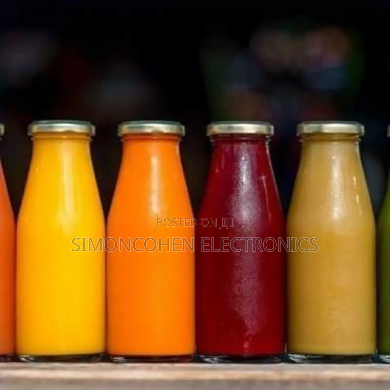 6pcs 500ml Glass Bottle Set