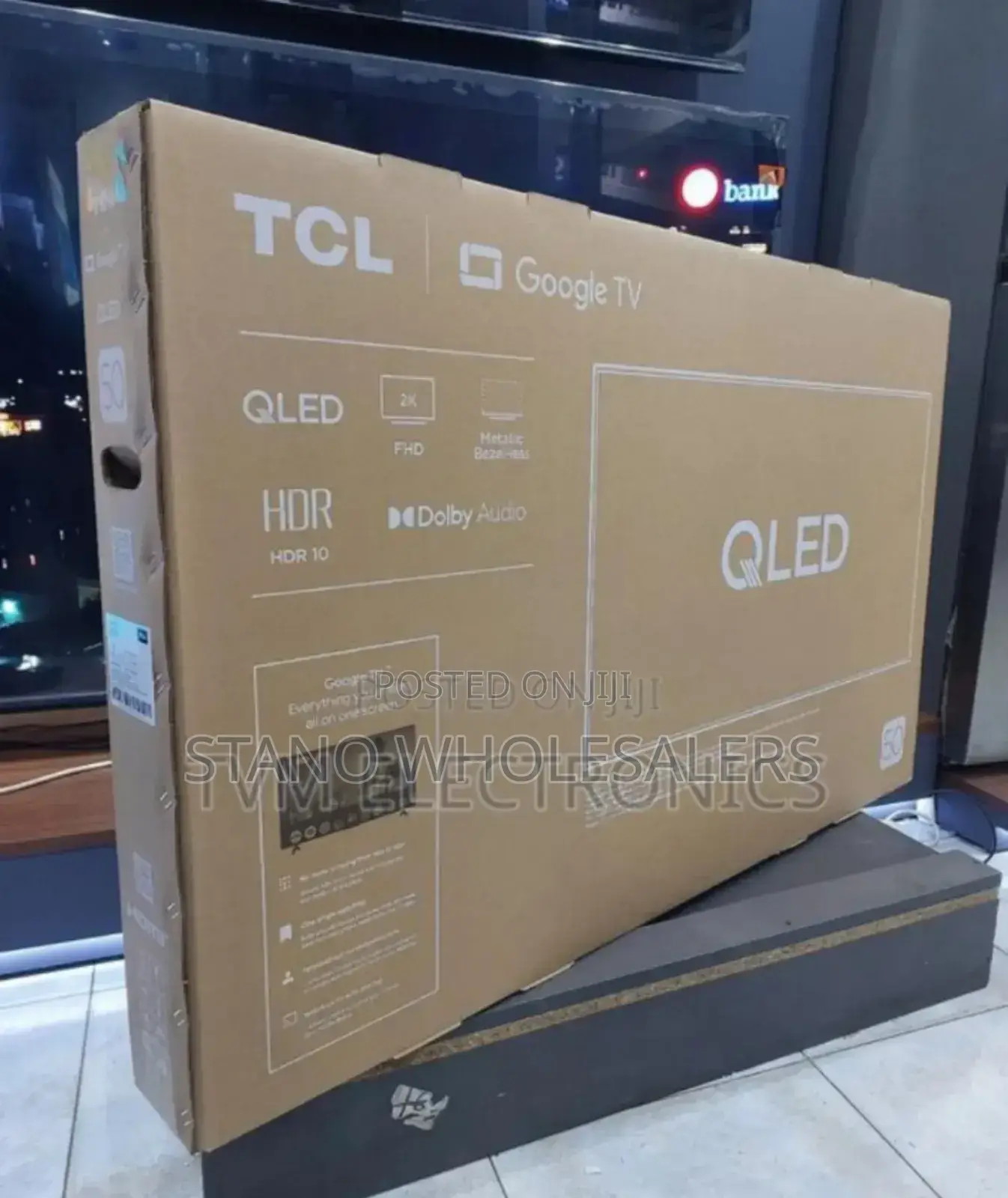 Bn TCL 50inch Smart Tv