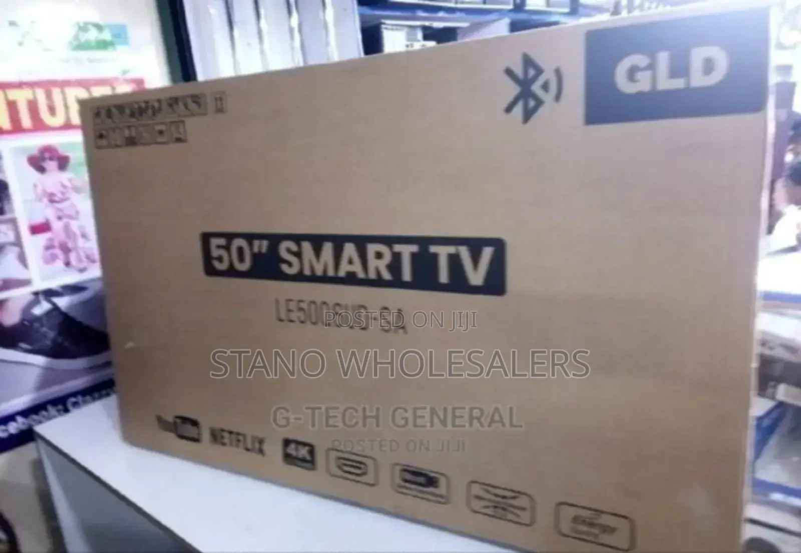 Bluetooth GLD 50inch Smart Tv