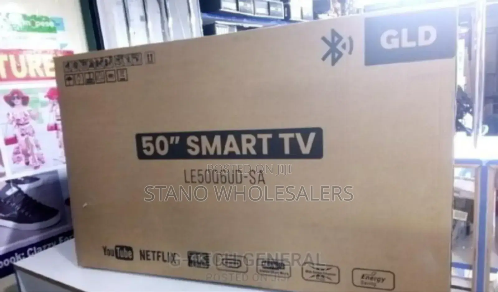Bluetooth GLD 50inch Smart Tv
