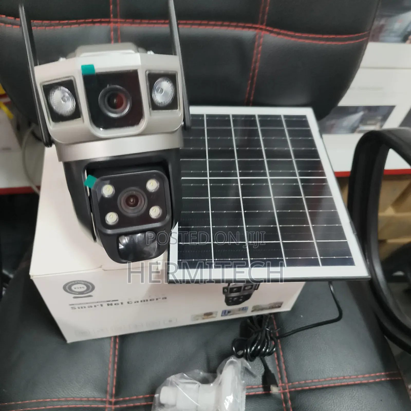 Dual Lens 4g Solar Powered PTZ Surveillance