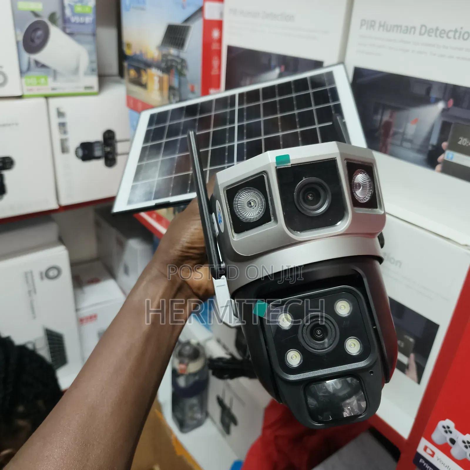Outdoor CCTV 4g Solar Powered PTZ Surveillance