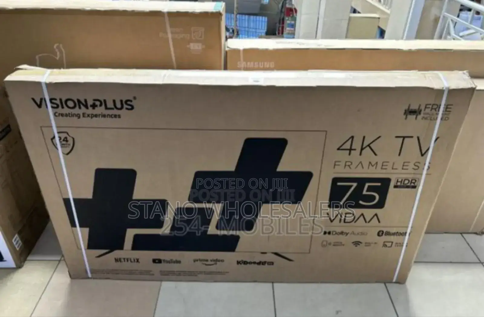 Bluetooth Vision 75inch Smart Tv