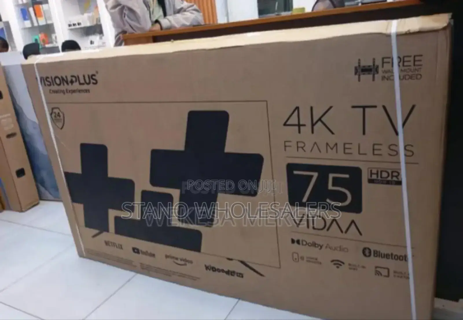 Stock Vision 75inch Smart Tv