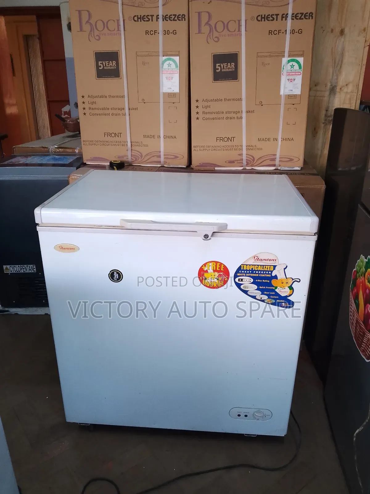Super Clean Ramtons Freezer