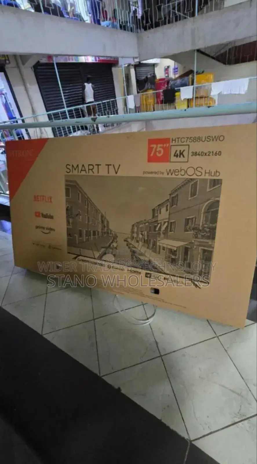 Pod Vitron 75inch Smart TV