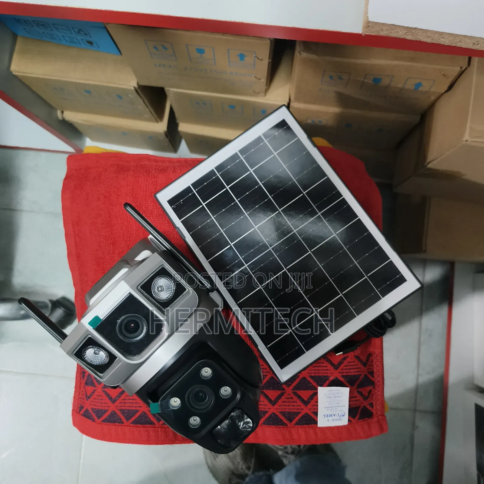 V380 4g Enabled CCTV Camera With Dual Lens