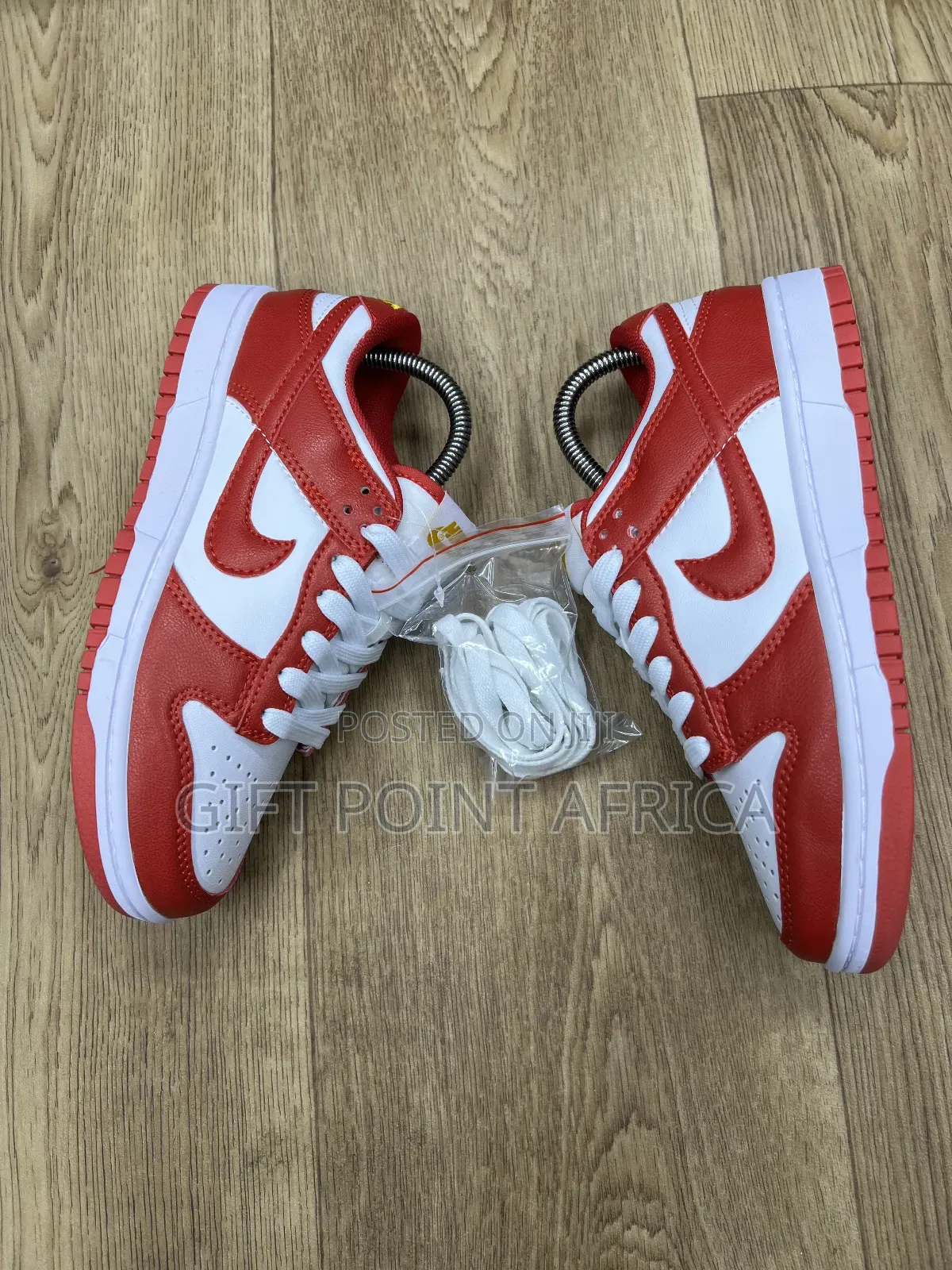 Nike Dunk Low Retro Sneakers In The "Usc" Gym Red And White